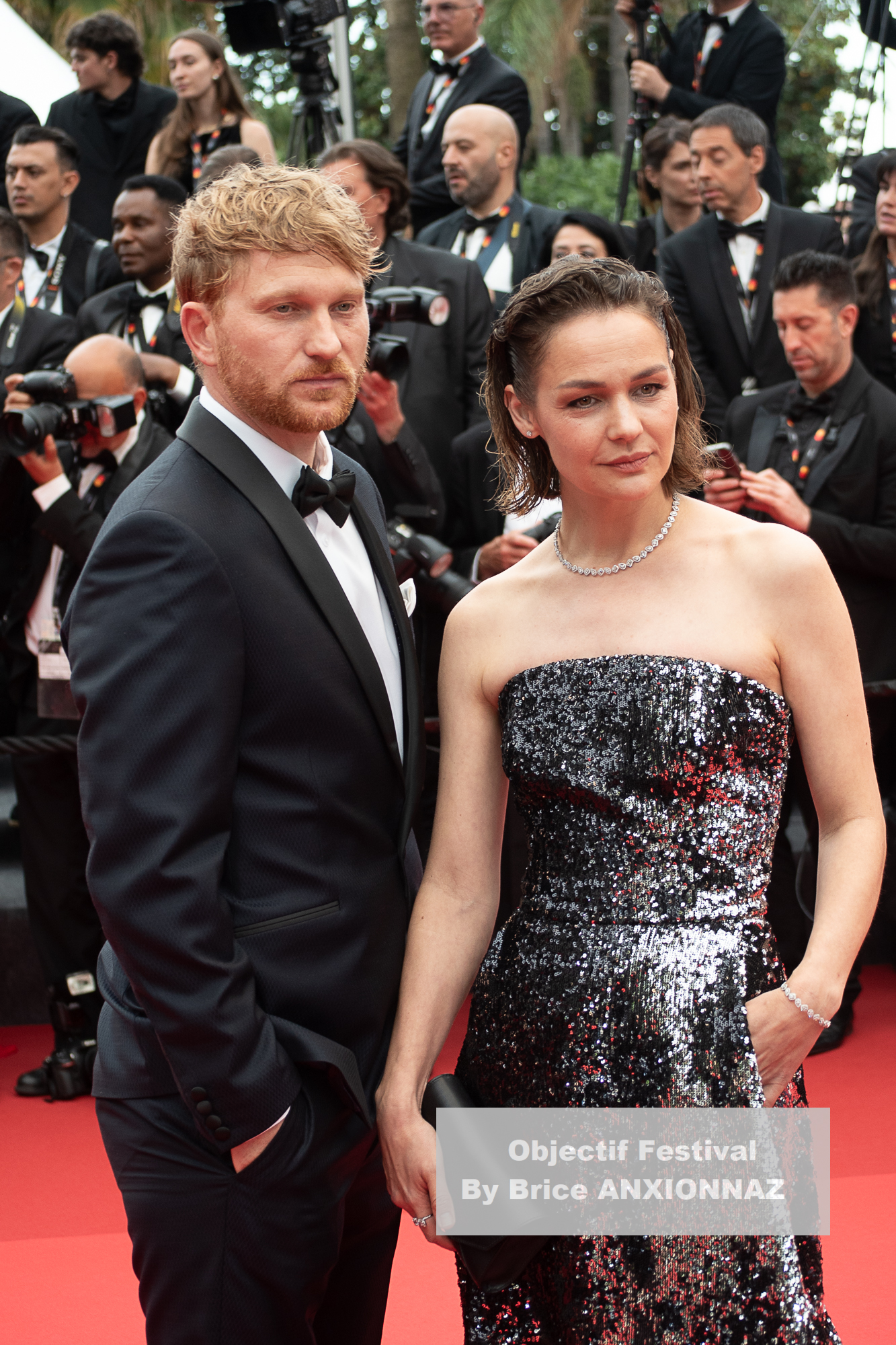 Lucas Prisor And Luise Heye / 78th Cannes International Film Festival / Objectif Festival by Brice ANXIONNAZ